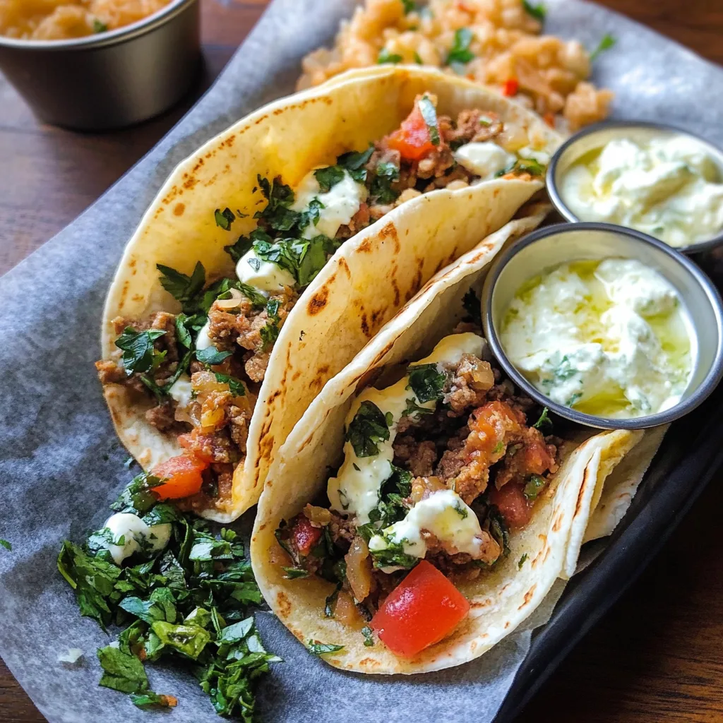 Greek Tacos: The Ultimate Mediterranean Twist for Easy Weeknight Meals